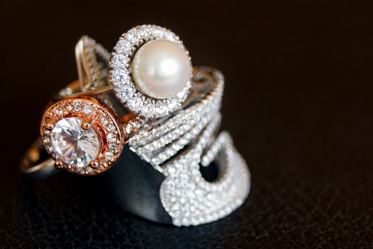 Gemstone Cluster Ring