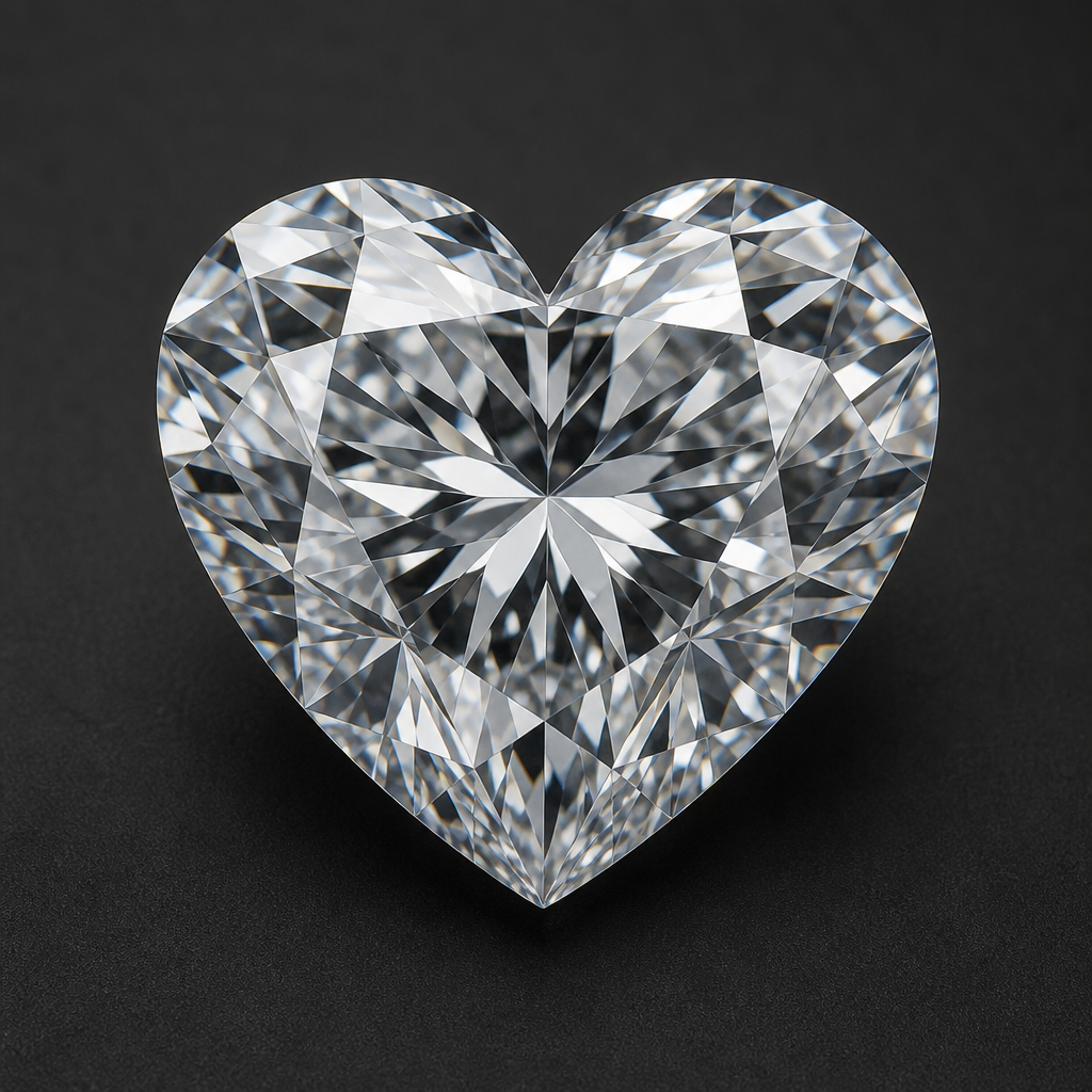 1.80 carat heart diamond