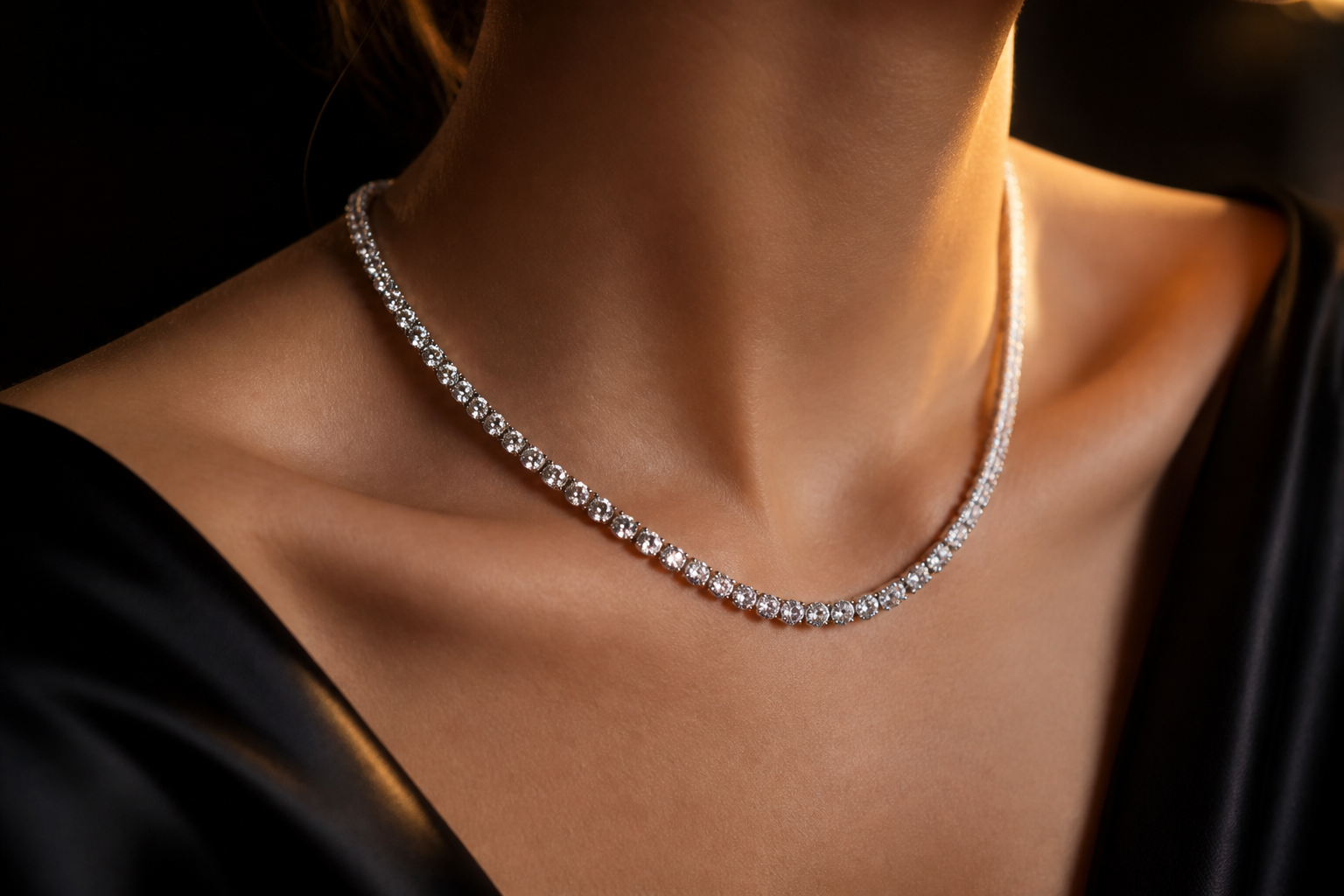 Diamond jewelry photographed for YDR Jewelers