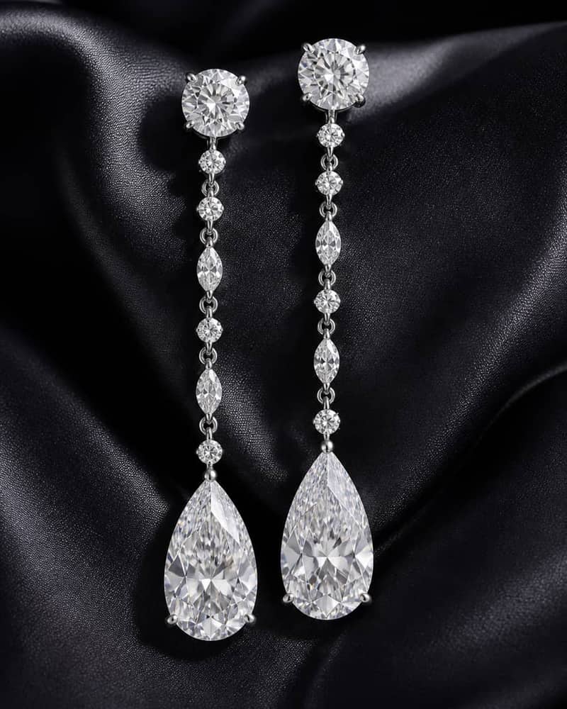 Drop earrings