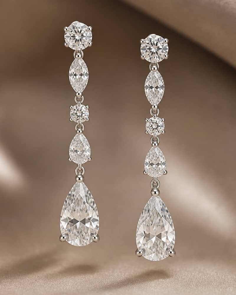 Diamond earrings